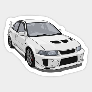 Evo 5 white Sticker